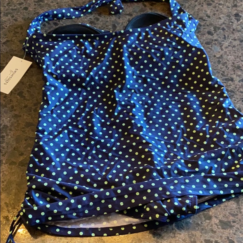 Swimsuit for all one piece, skirted suit